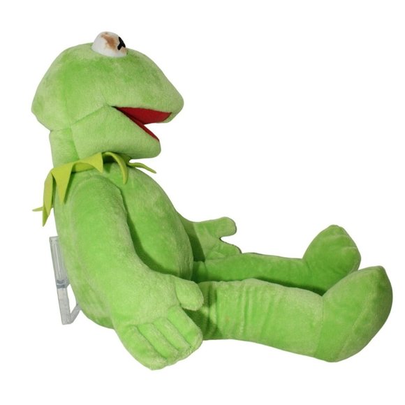 VTG Build-A-Bear Kermit The Frog Puppet 20” Plush Jim Henson Muppets Retired - Picture 3 of 7